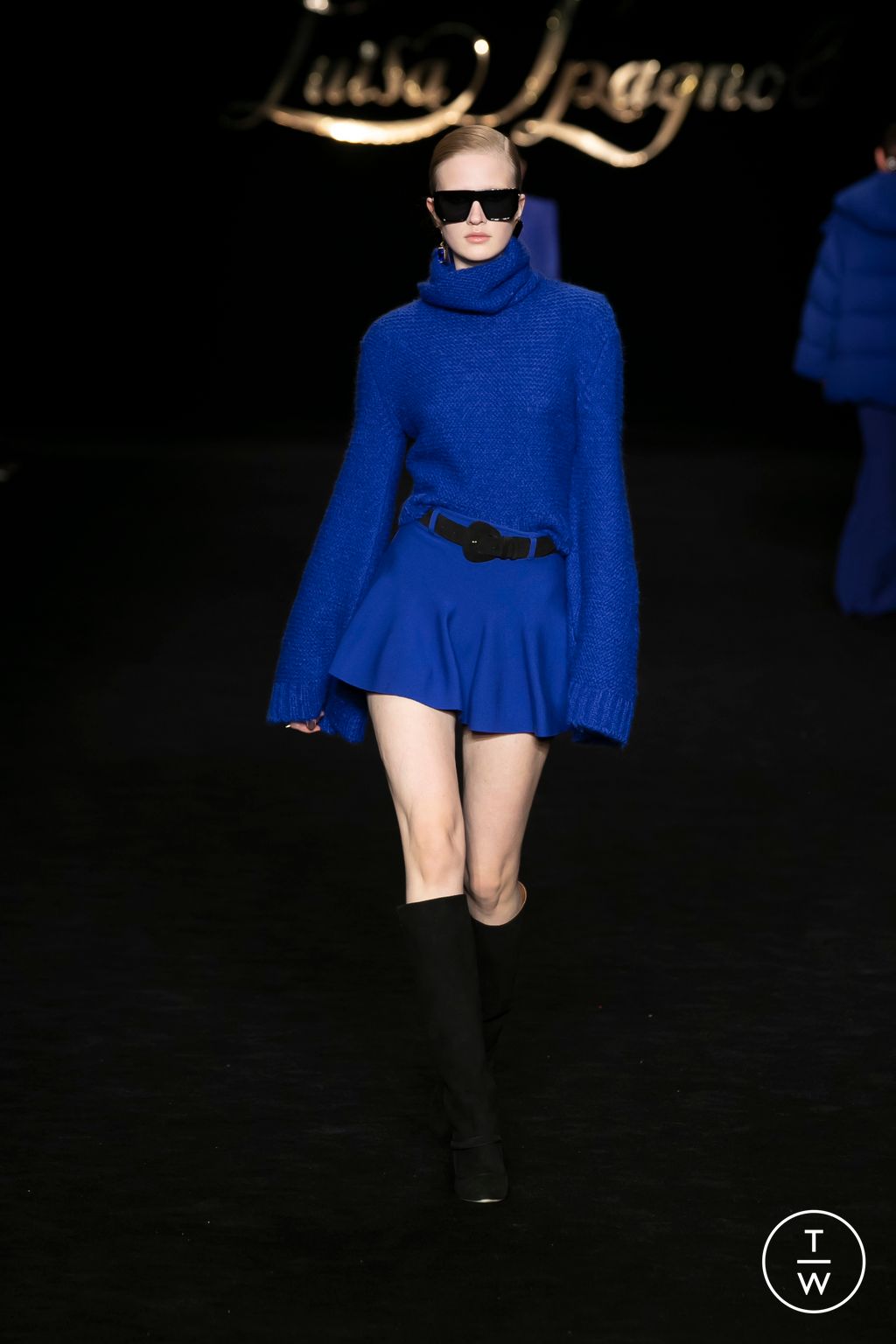 Fashion Week Milan Fall/Winter 2023 look 23 from the Luisa Spagnoli collection womenswear