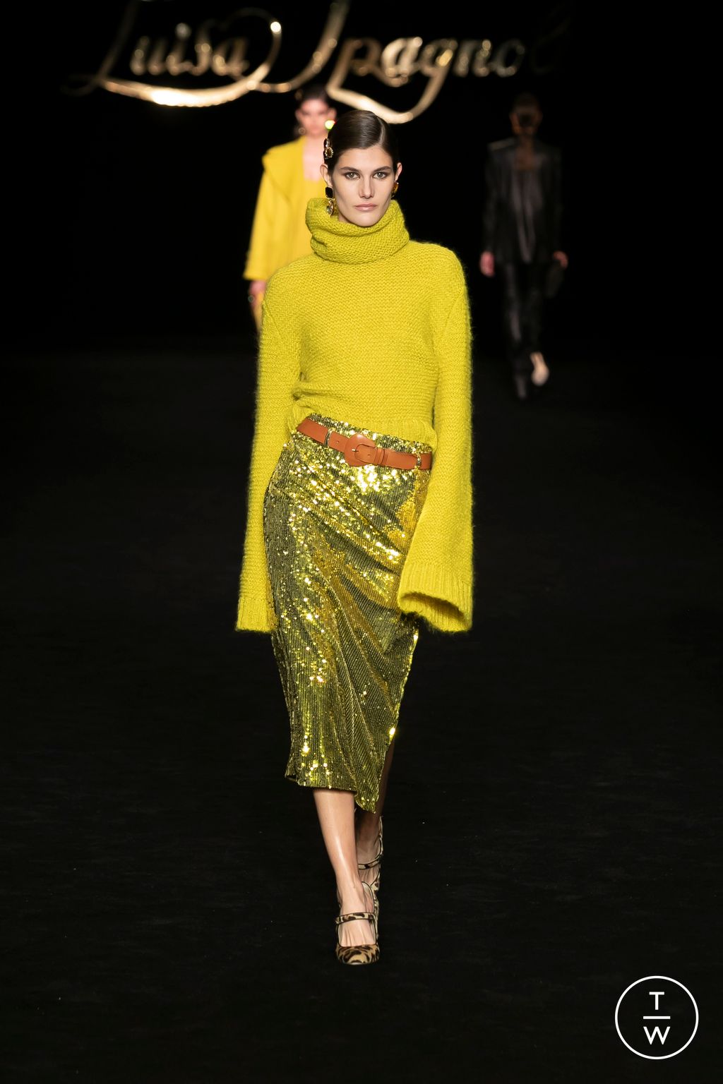 Fashion Week Milan Fall/Winter 2023 look 29 from the Luisa Spagnoli collection womenswear