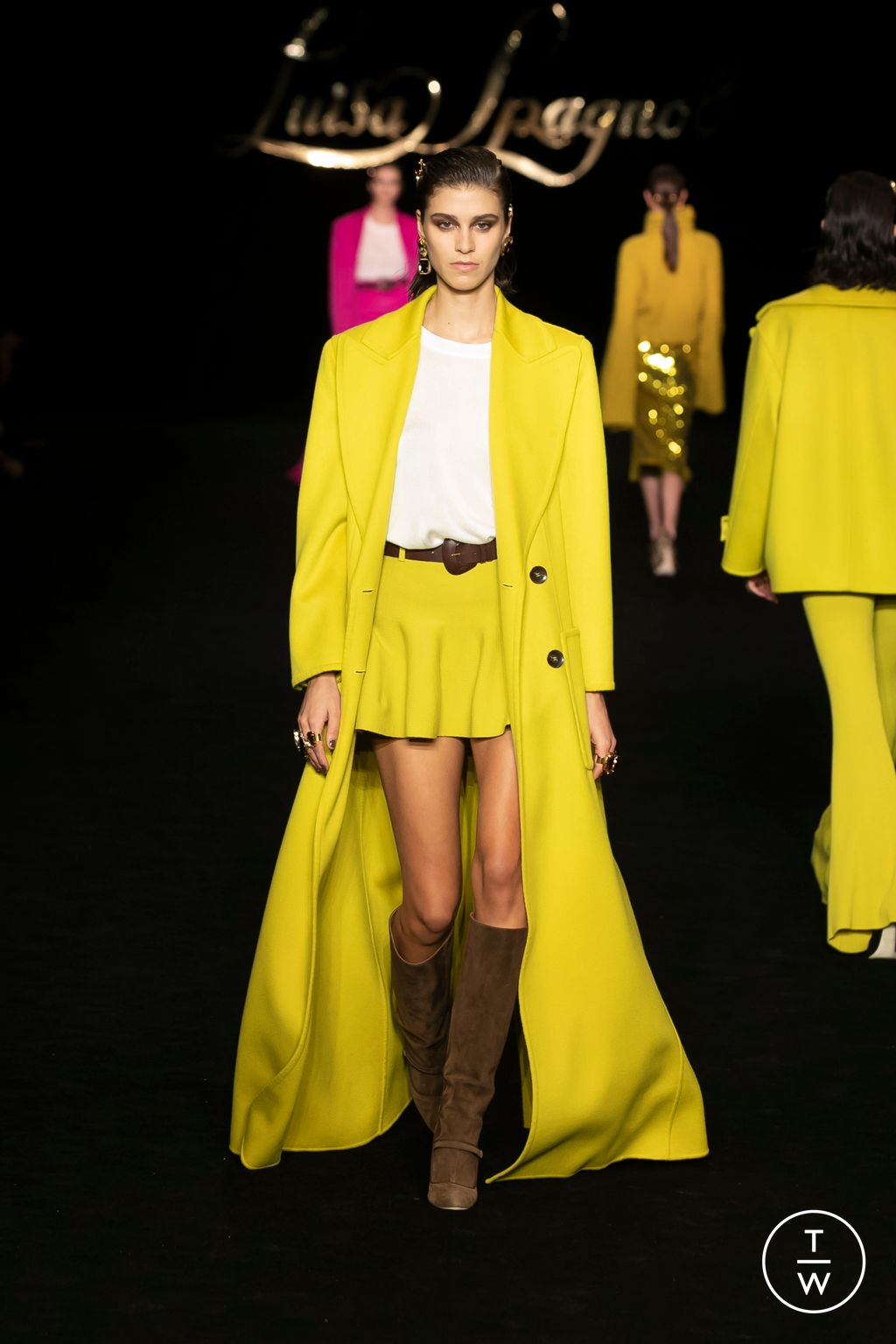 Fashion Week Milan Fall/Winter 2023 look 31 from the Luisa Spagnoli collection womenswear