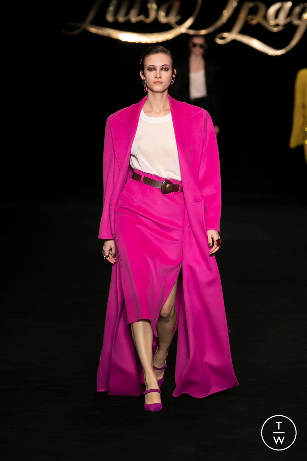 Fashion Week Milan Fall/Winter 2023 look 32 from the Luisa Spagnoli collection womenswear
