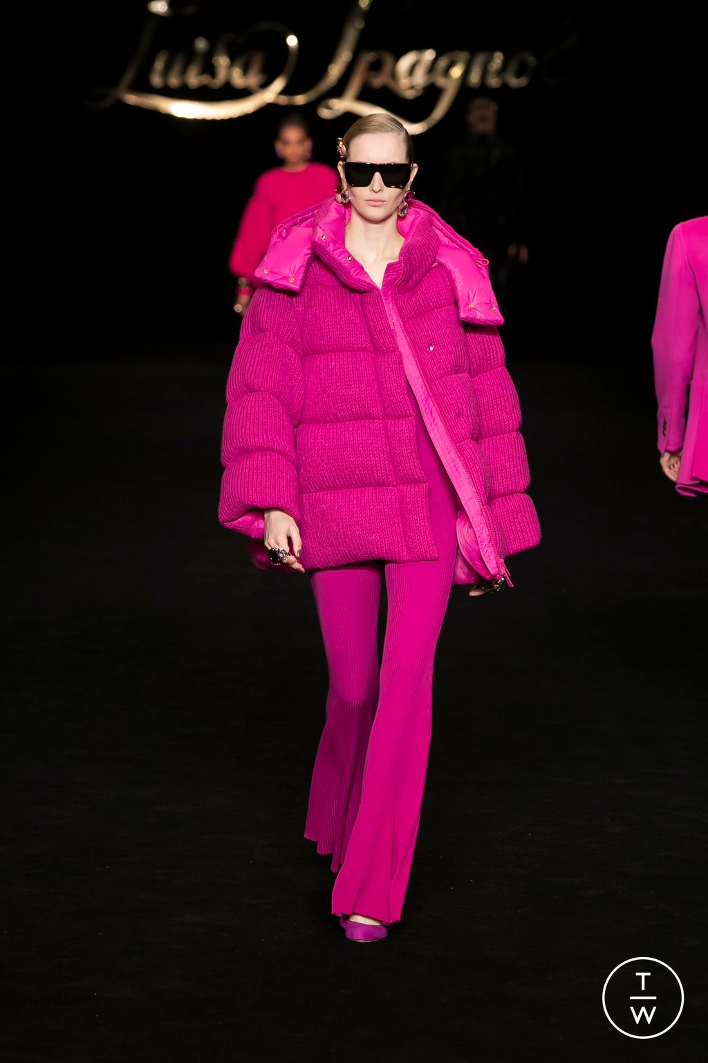 Fashion Week Milan Fall/Winter 2023 look 35 from the Luisa Spagnoli collection womenswear