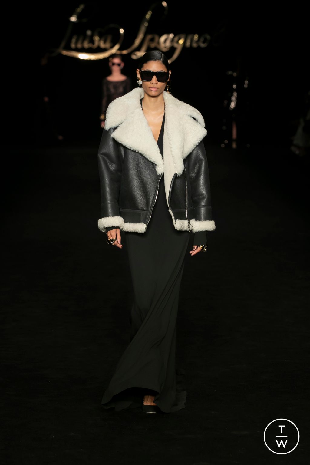 Fashion Week Milan Fall/Winter 2023 look 48 from the Luisa Spagnoli collection womenswear