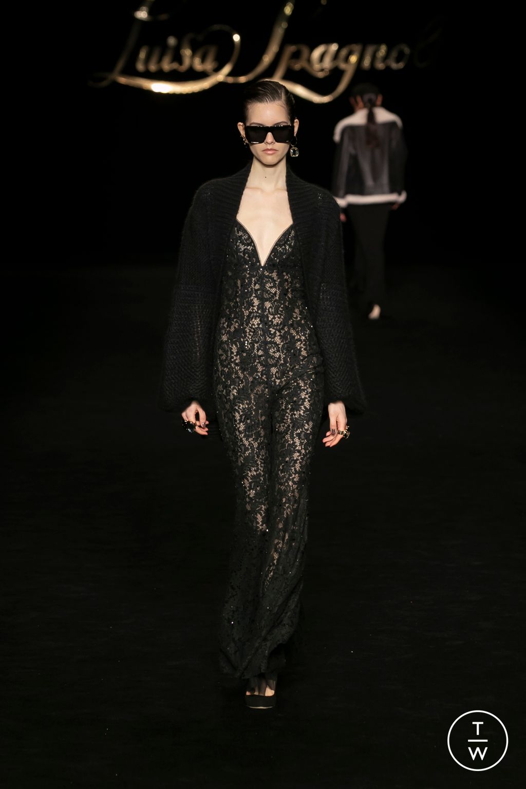 Fashion Week Milan Fall/Winter 2023 look 50 from the Luisa Spagnoli collection womenswear