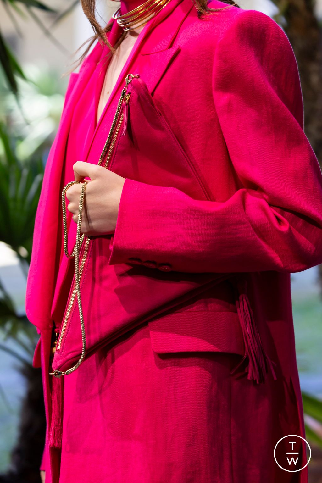 Fashion Week Milan Spring/Summer 2024 look 4 from the Luisa Spagnoli collection womenswear accessories
