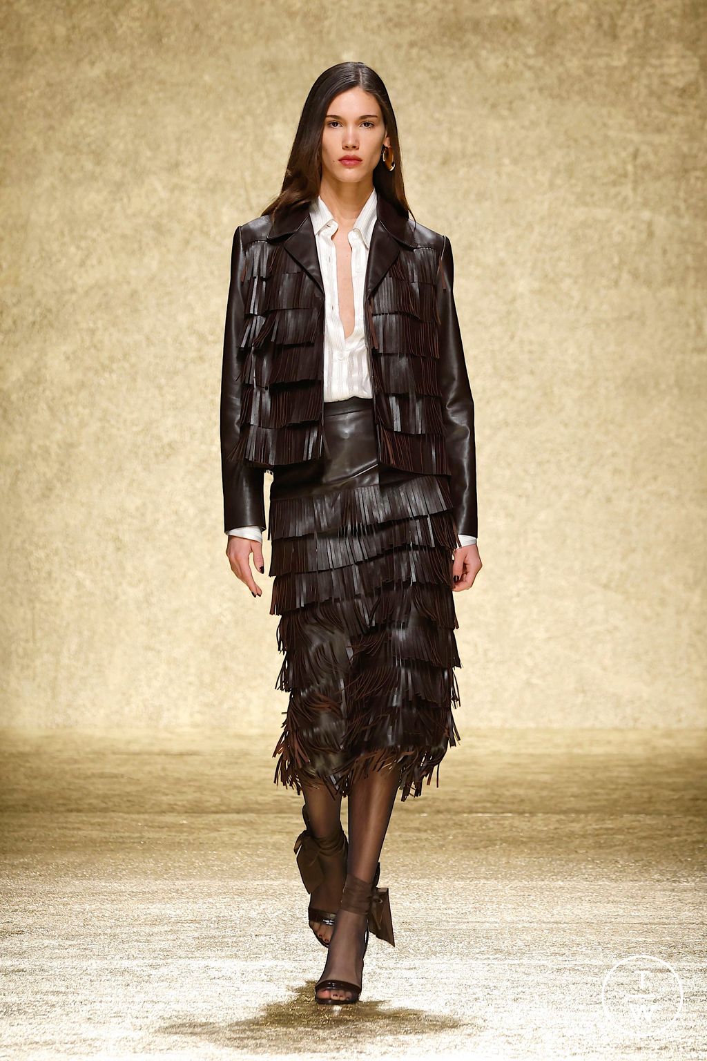 Fashion Week Milan Fall/Winter 2025 look 11 from the Luisa Spagnoli collection womenswear