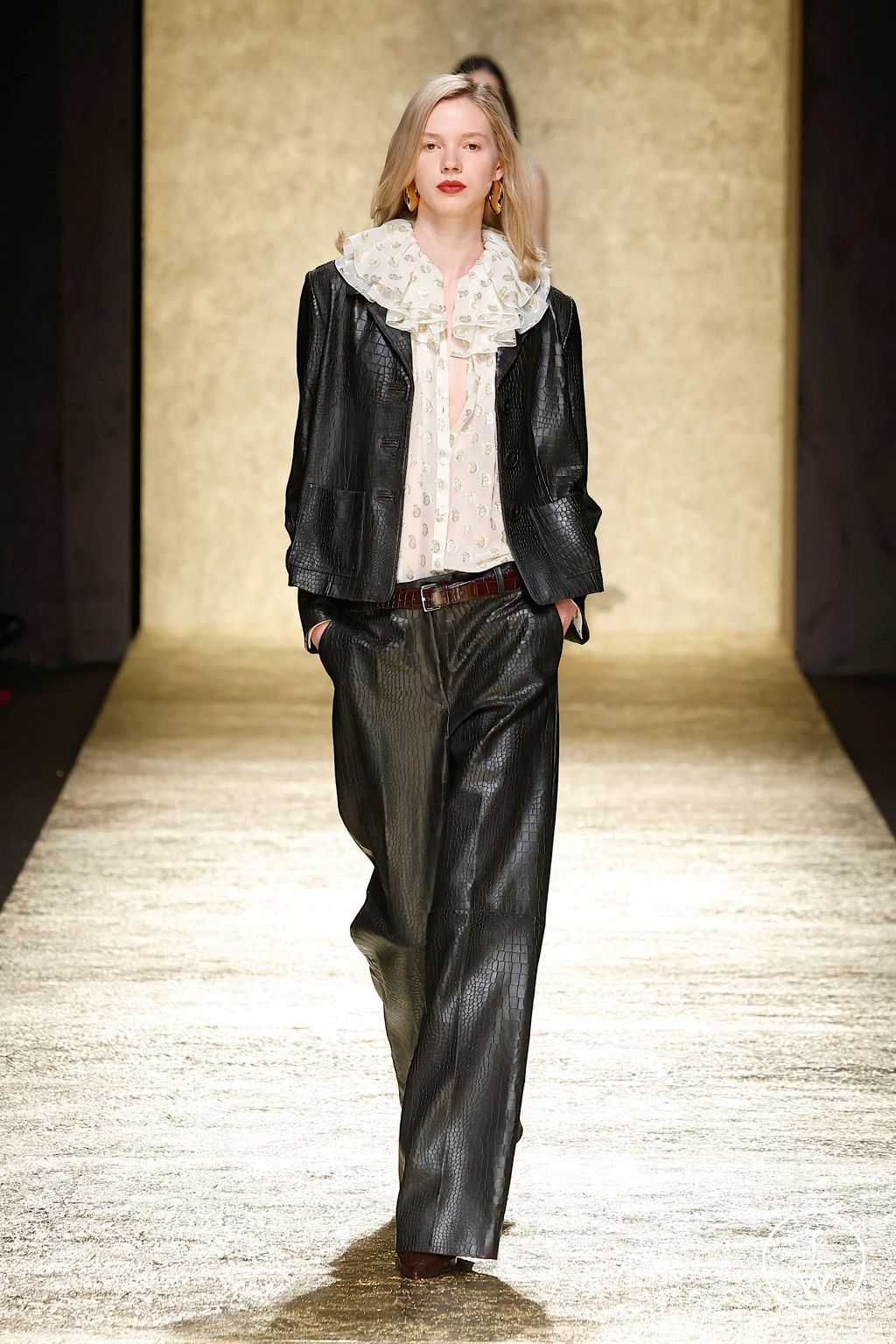 Fashion Week Milan Fall/Winter 2025 look 24 from the Luisa Spagnoli collection womenswear