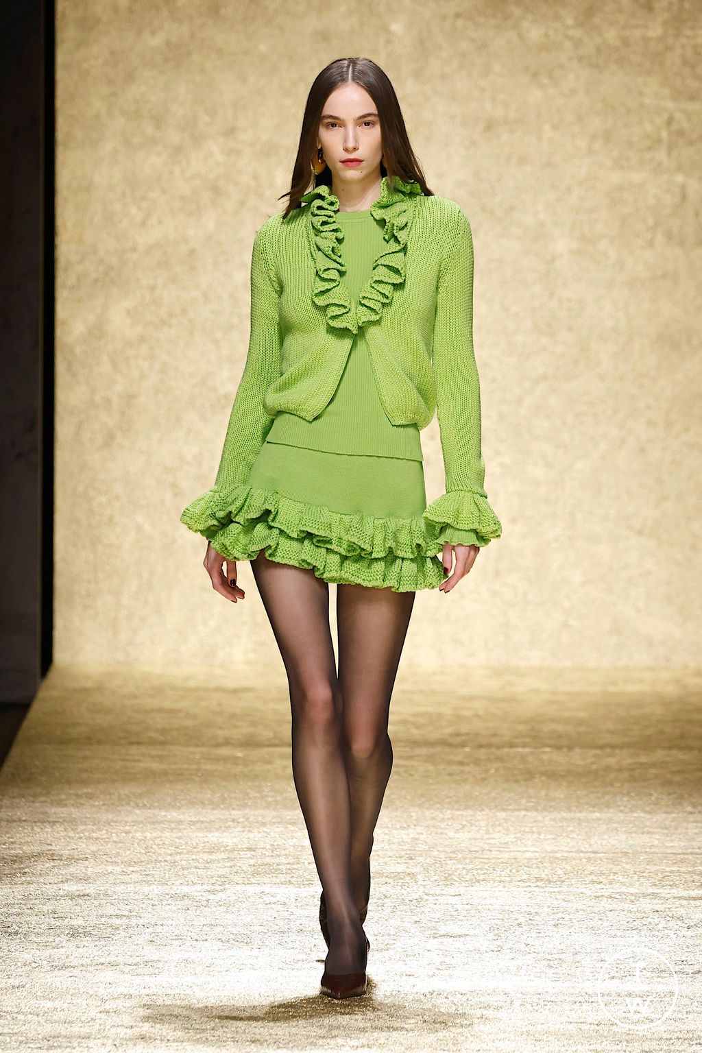 Fashion Week Milan Fall/Winter 2025 look 38 from the Luisa Spagnoli collection womenswear