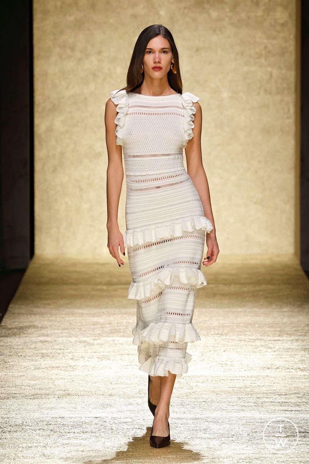 Fashion Week Milan Fall/Winter 2025 look 41 from the Luisa Spagnoli collection womenswear
