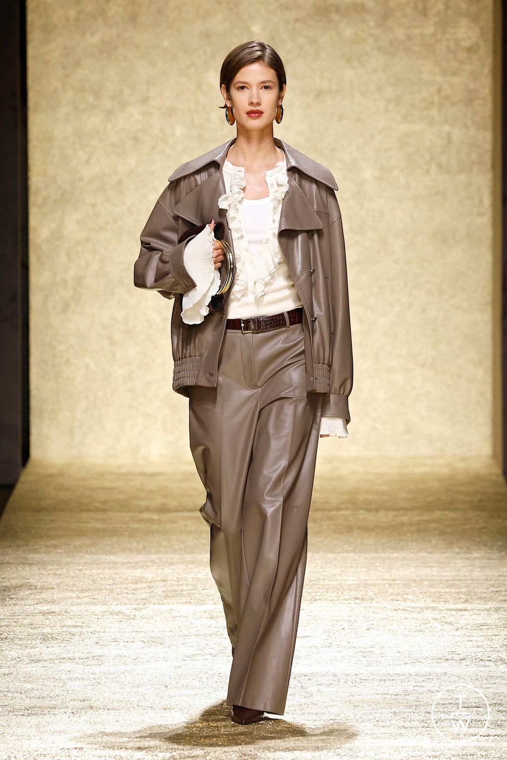 Fashion Week Milan Fall/Winter 2025 look 44 from the Luisa Spagnoli collection womenswear