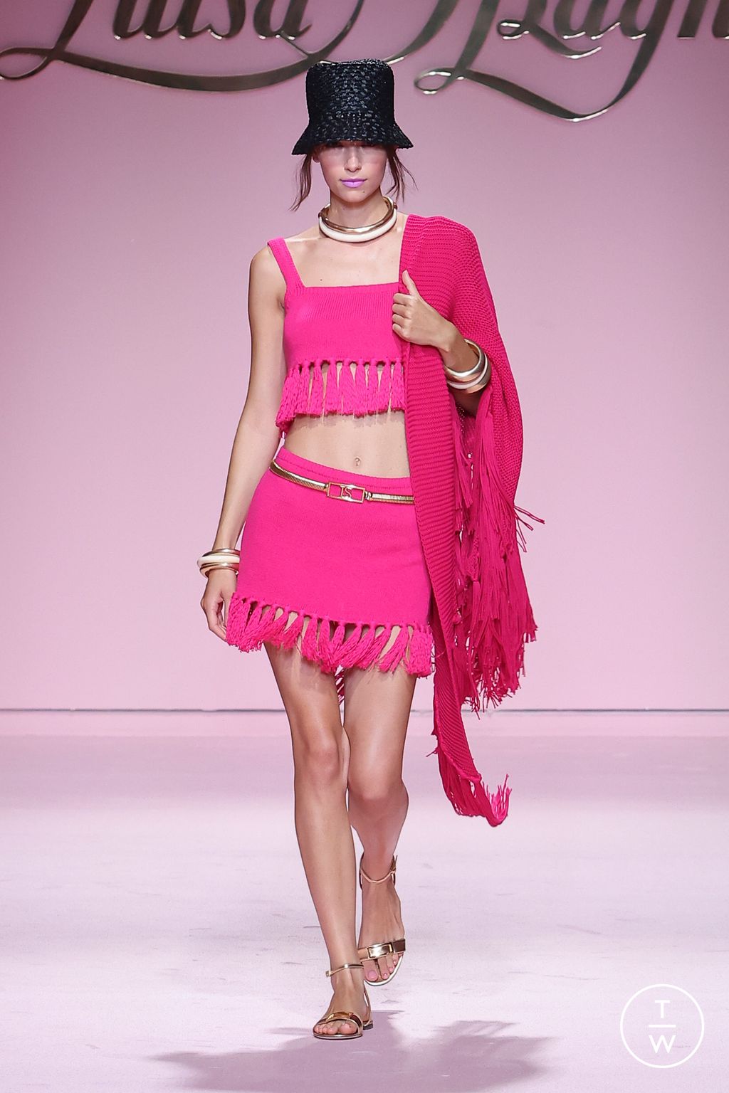 Fashion Week Milan Spring/Summer 2023 look 1 from the Luisa Spagnoli collection womenswear