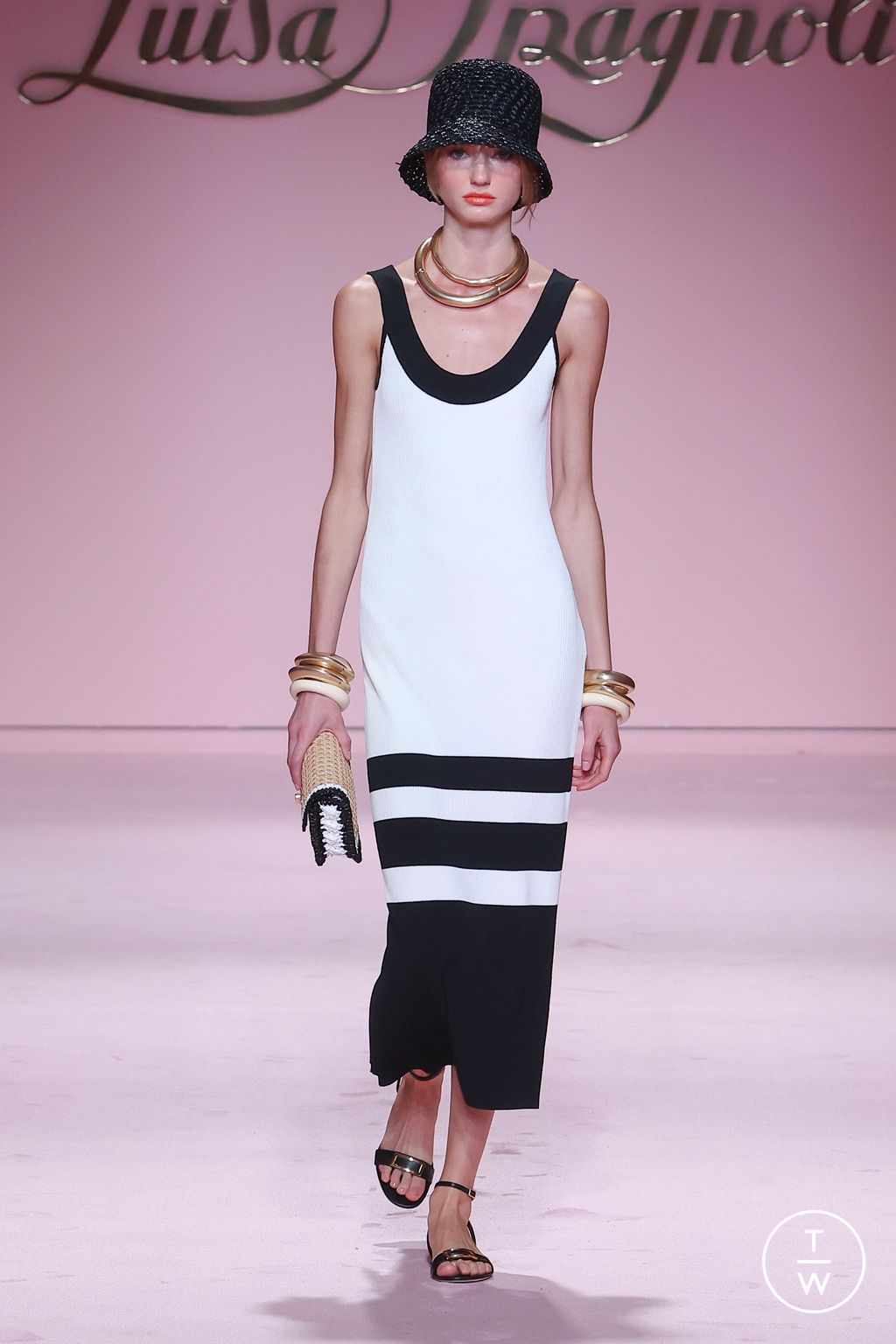 Fashion Week Milan Spring/Summer 2023 look 14 from the Luisa Spagnoli collection womenswear