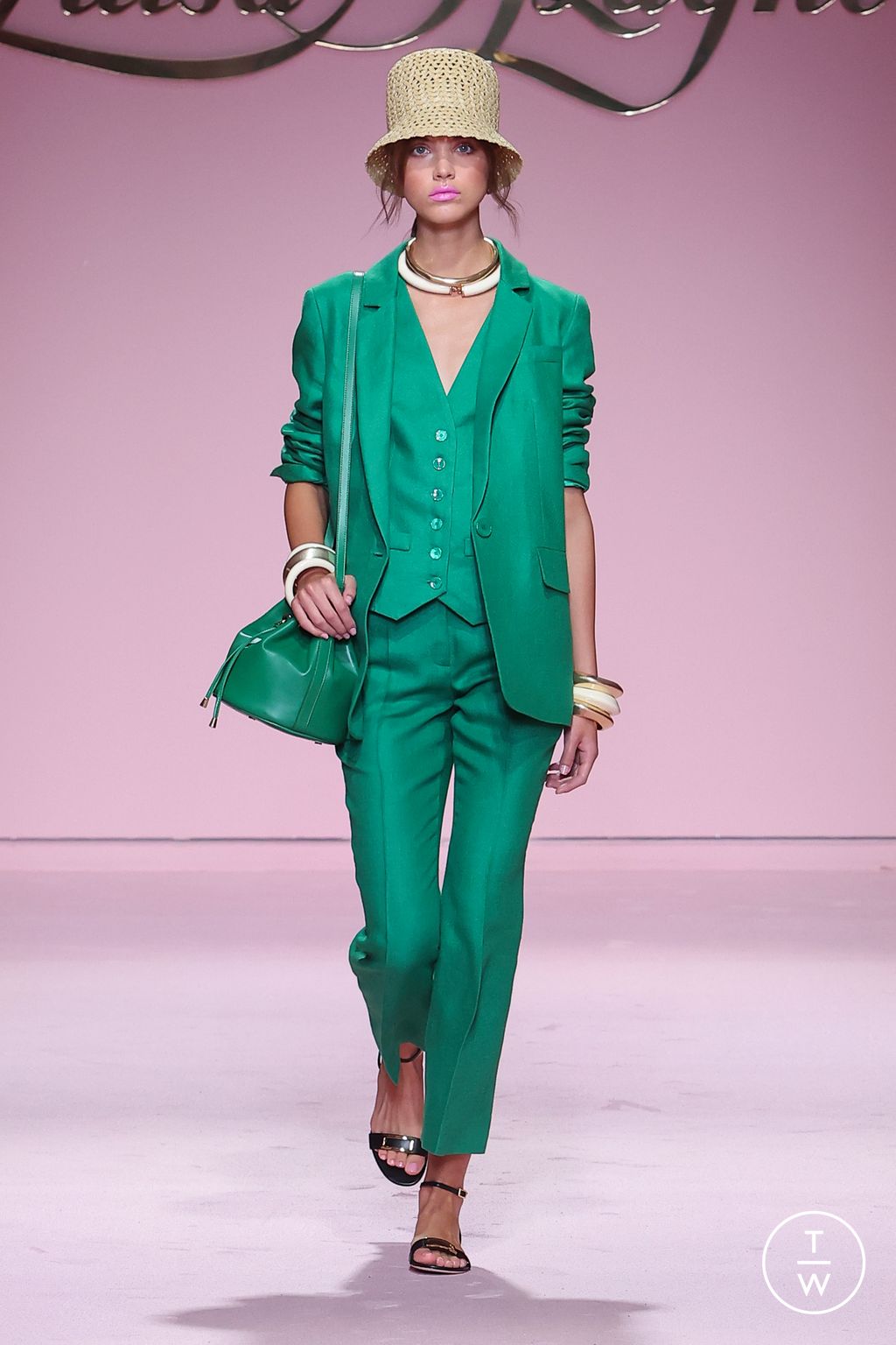 Fashion Week Milan Spring/Summer 2023 look 16 from the Luisa Spagnoli collection womenswear