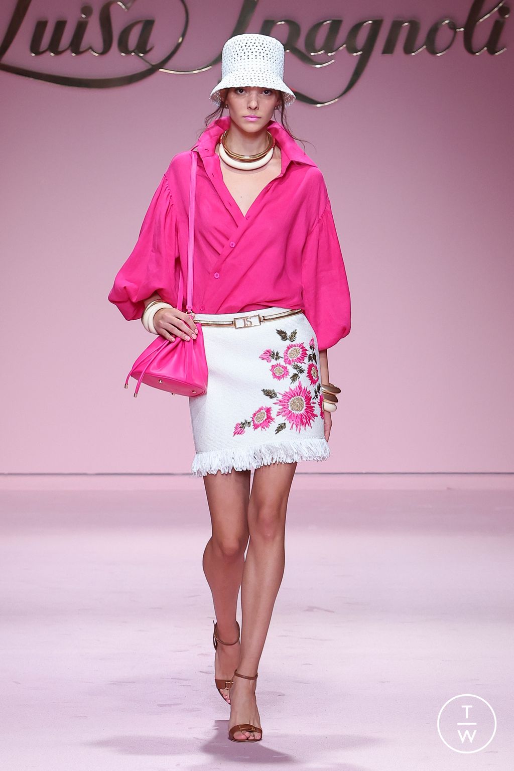 Fashion Week Milan Spring/Summer 2023 look 18 de la collection Luisa Spagnoli womenswear