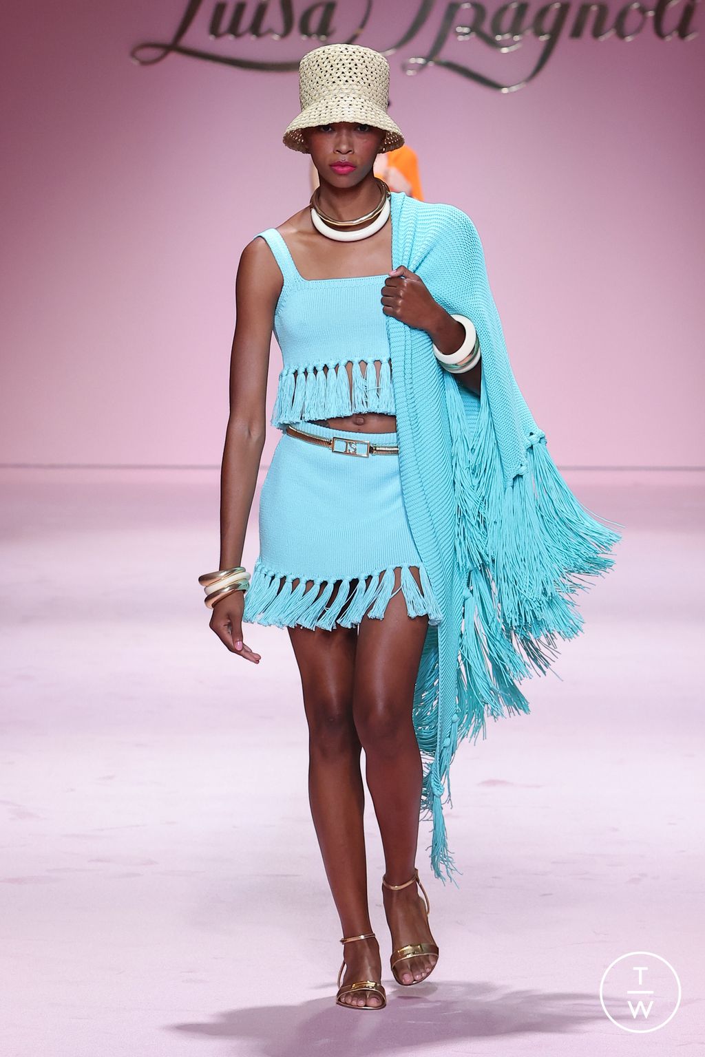 Fashion Week Milan Spring/Summer 2023 look 2 from the Luisa Spagnoli collection womenswear