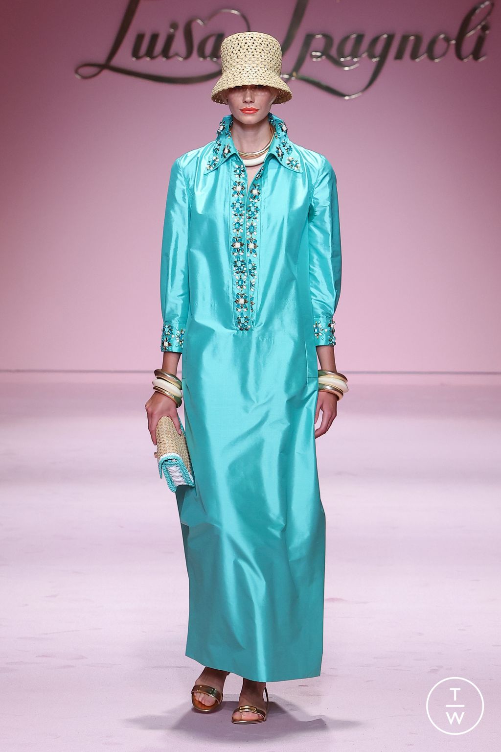 Fashion Week Milan Spring/Summer 2023 look 20 from the Luisa Spagnoli collection womenswear