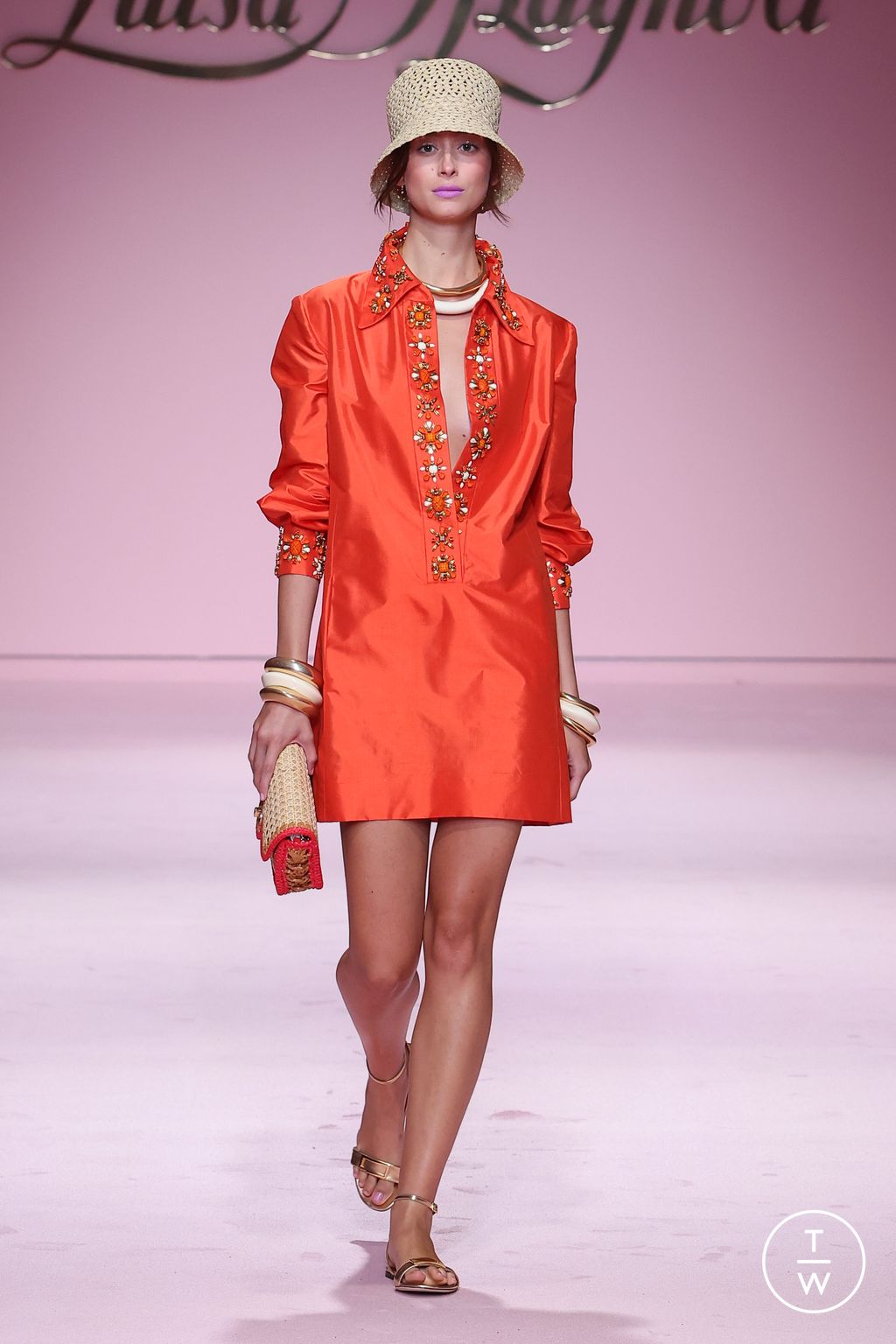 Fashion Week Milan Spring/Summer 2023 look 21 from the Luisa Spagnoli collection womenswear