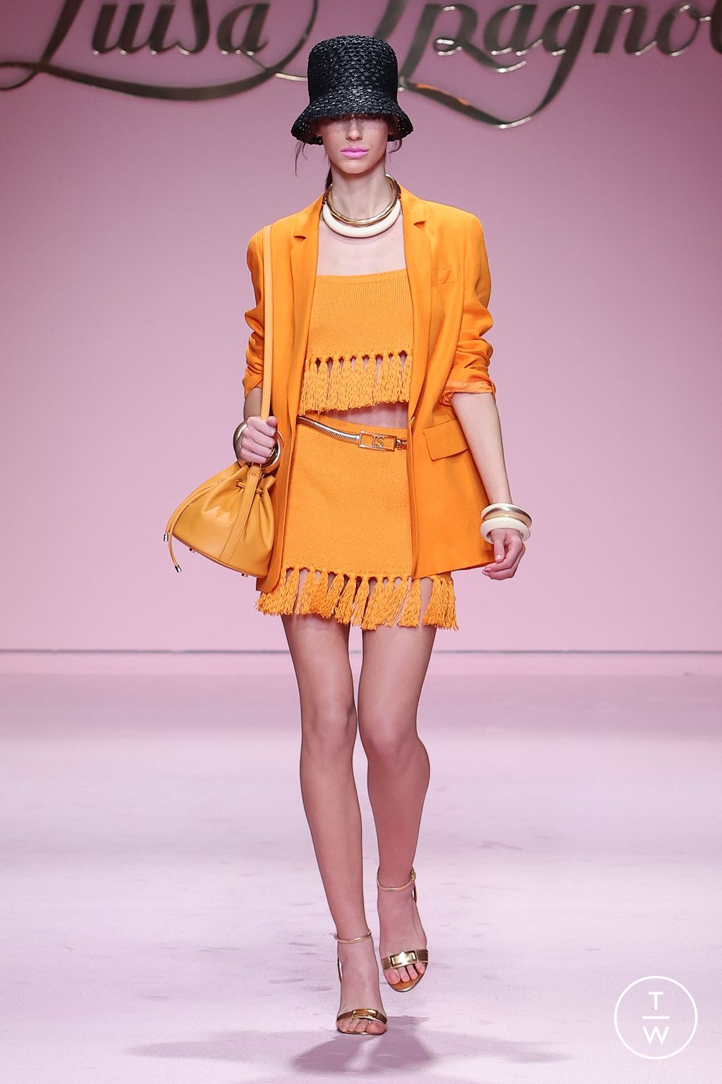 Fashion Week Milan Spring/Summer 2023 look 25 from the Luisa Spagnoli collection womenswear