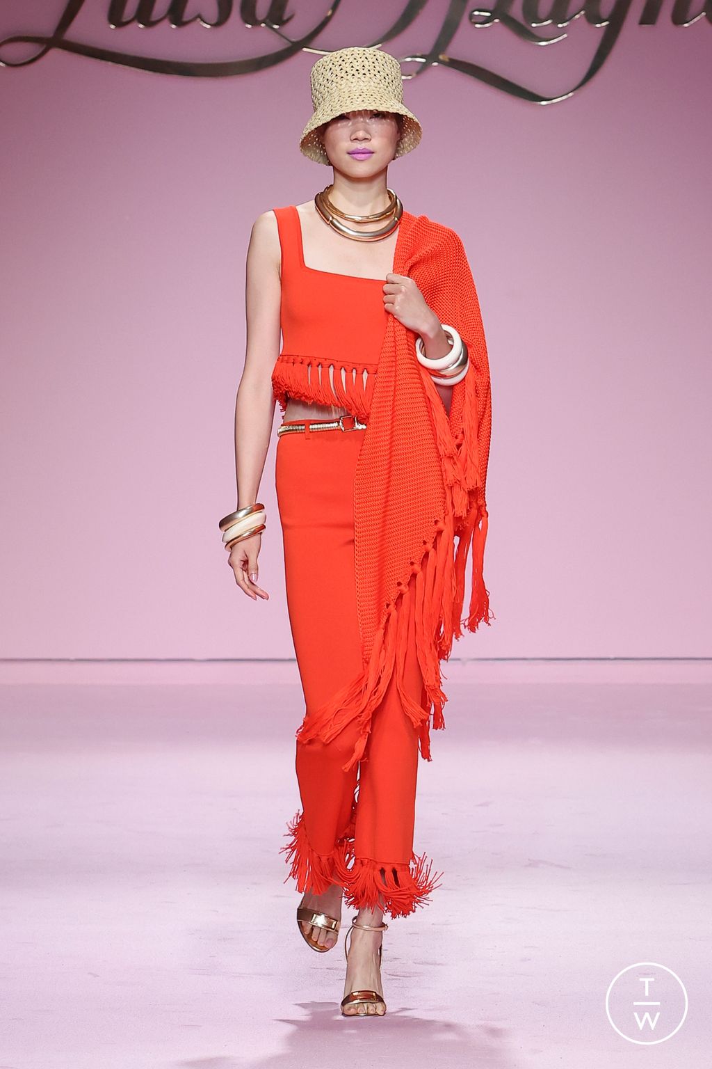 Fashion Week Milan Spring/Summer 2023 look 30 from the Luisa Spagnoli collection womenswear
