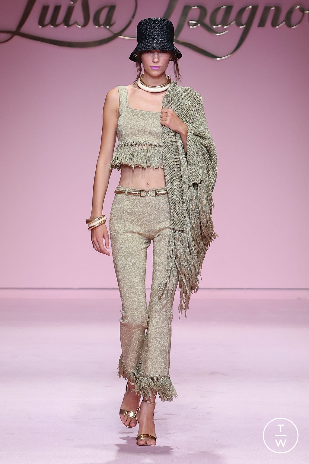 Fashion Week Milan Spring/Summer 2023 look 31 from the Luisa Spagnoli collection womenswear
