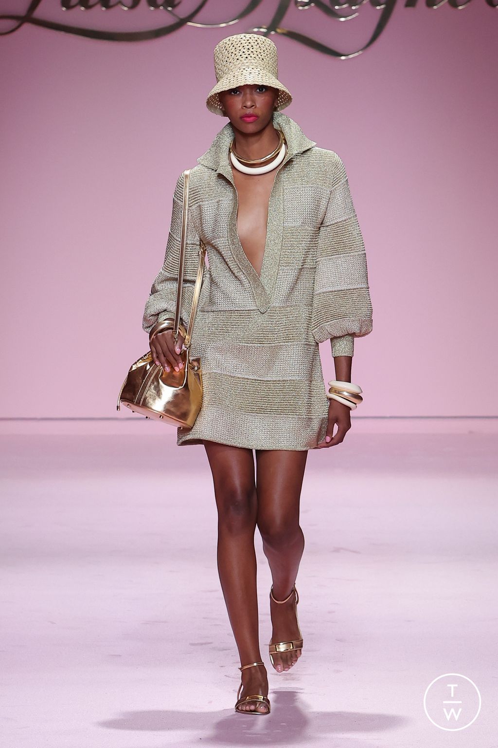 Fashion Week Milan Spring/Summer 2023 look 32 from the Luisa Spagnoli collection womenswear