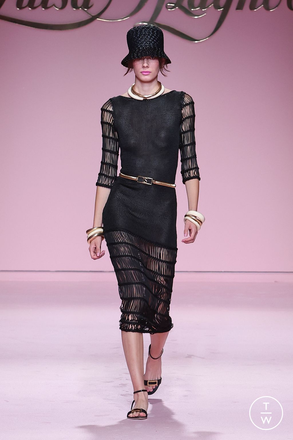 Fashion Week Milan Spring/Summer 2023 look 34 from the Luisa Spagnoli collection womenswear