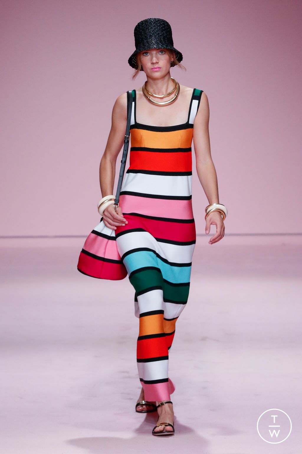 Fashion Week Milan Spring/Summer 2023 look 38 from the Luisa Spagnoli collection womenswear