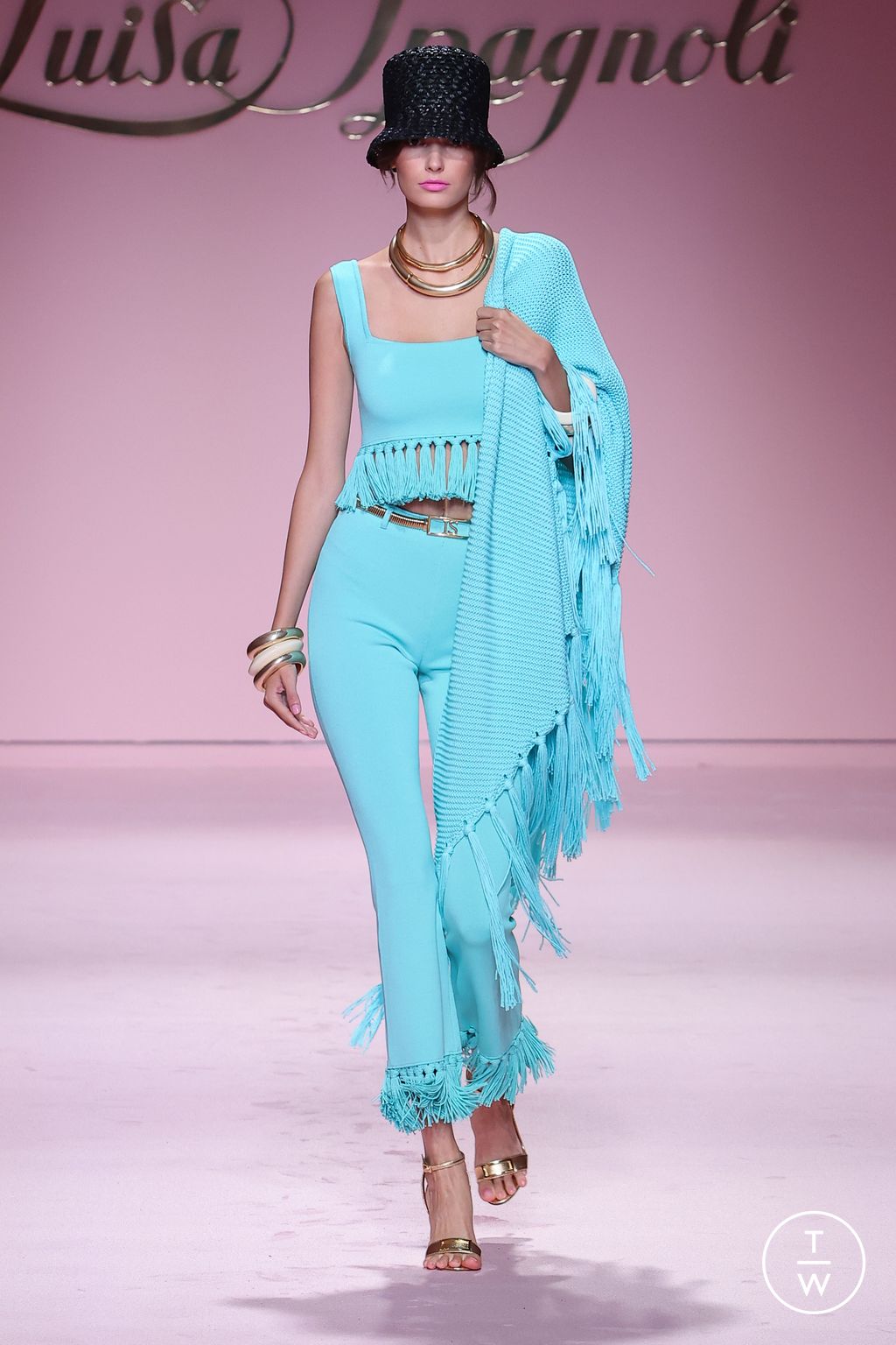 Fashion Week Milan Spring/Summer 2023 look 41 from the Luisa Spagnoli collection womenswear