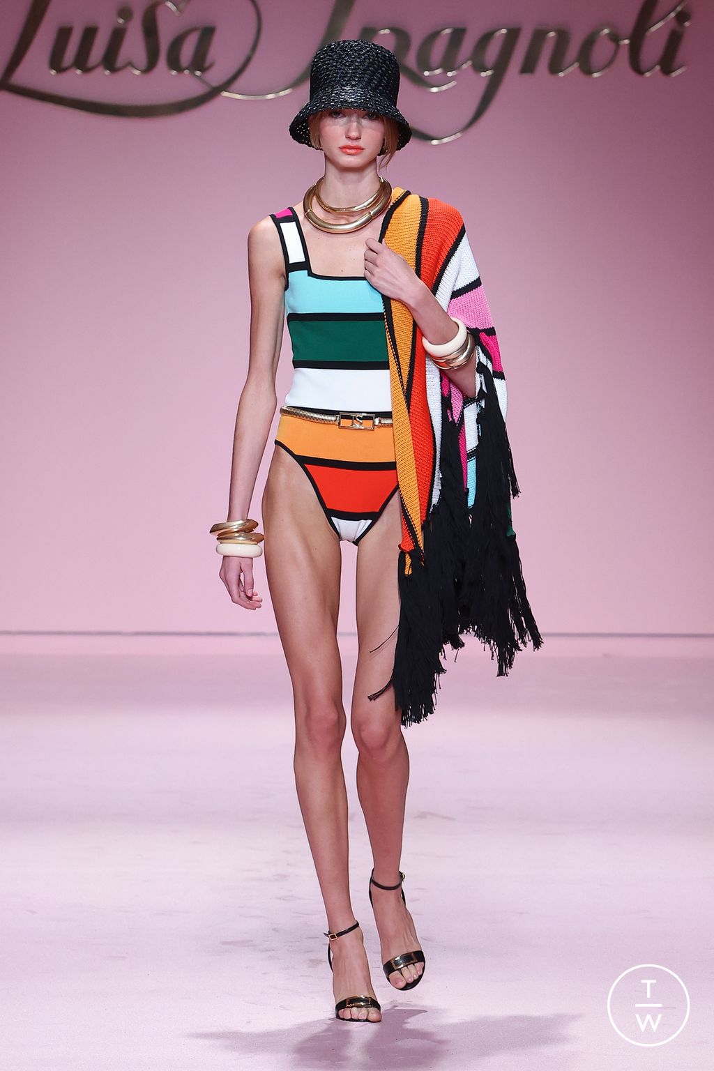 Fashion Week Milan Spring/Summer 2023 look 42 from the Luisa Spagnoli collection 女装