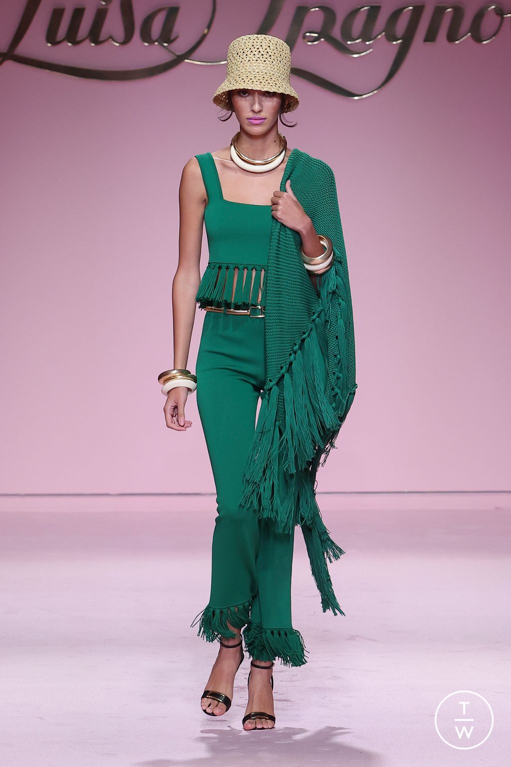 Fashion Week Milan Spring/Summer 2023 look 43 from the Luisa Spagnoli collection 女装