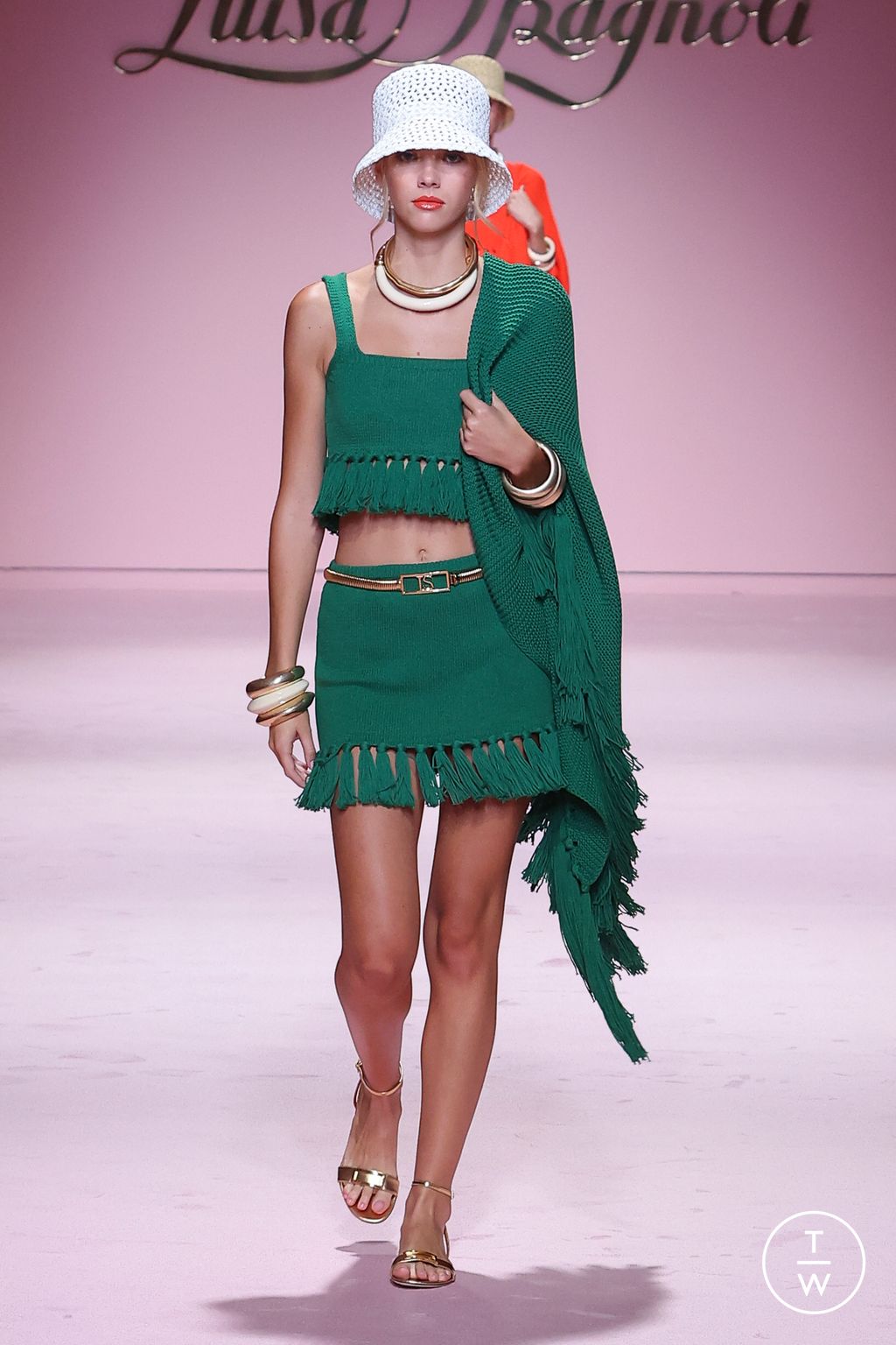Fashion Week Milan Spring/Summer 2023 look 5 de la collection Luisa Spagnoli womenswear