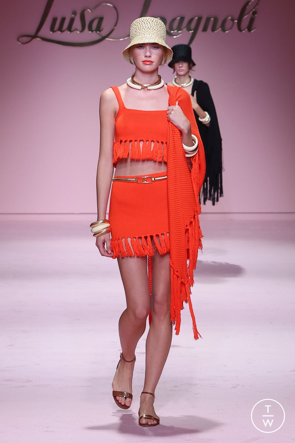 Fashion Week Milan Spring/Summer 2023 look 6 from the Luisa Spagnoli collection womenswear