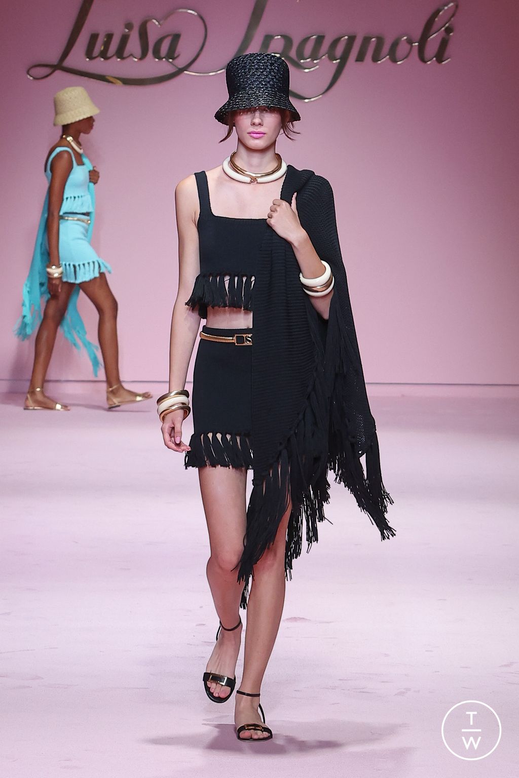 Fashion Week Milan Spring/Summer 2023 look 7 from the Luisa Spagnoli collection womenswear