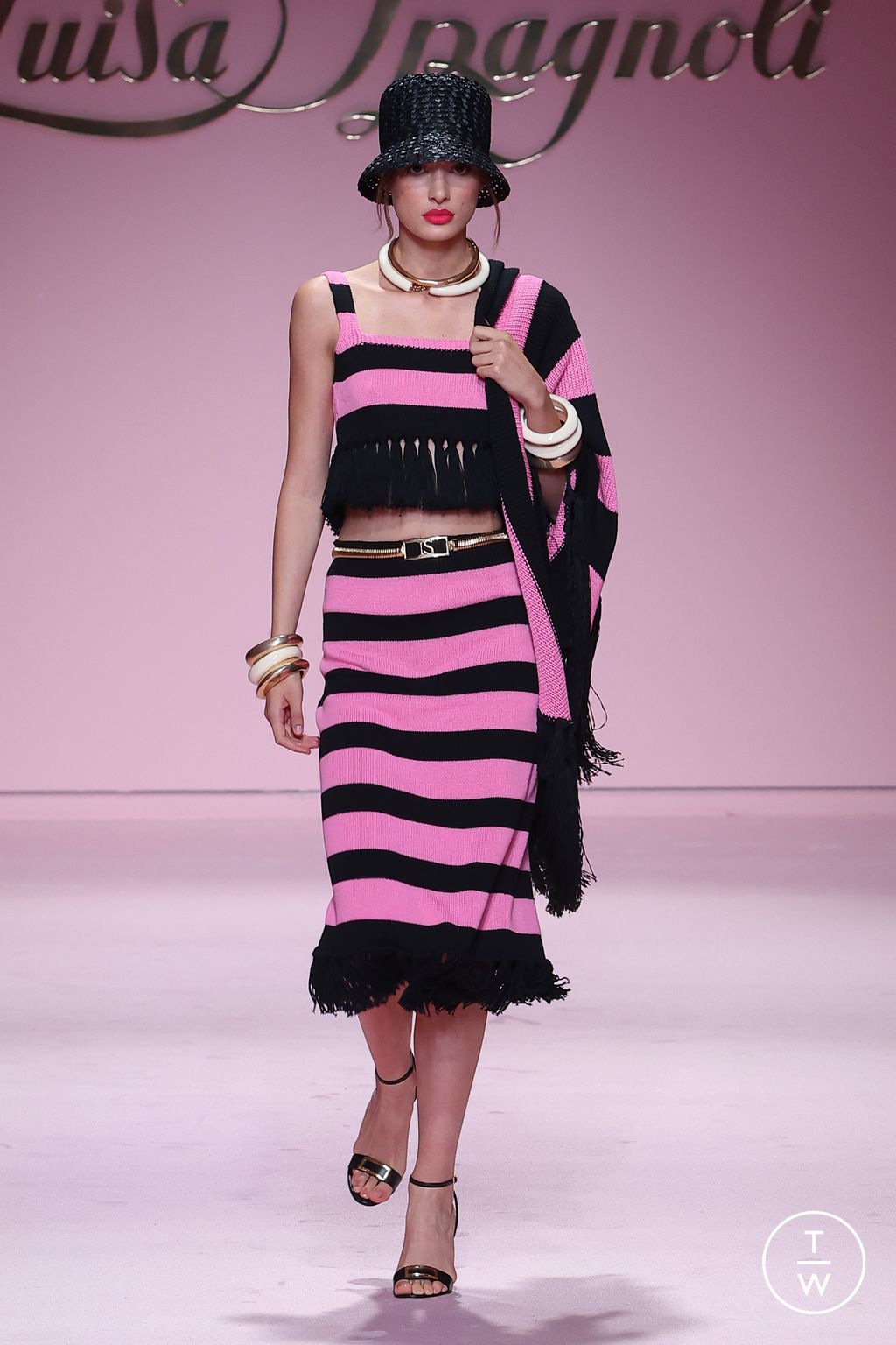 Fashion Week Milan Spring/Summer 2023 look 8 from the Luisa Spagnoli collection 女装