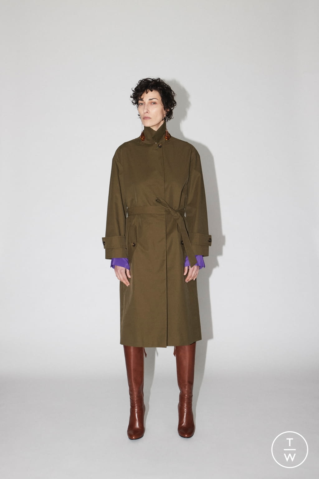 Fashion Week Paris Fall/Winter 2021 look 17 de la collection Lutz Huelle womenswear