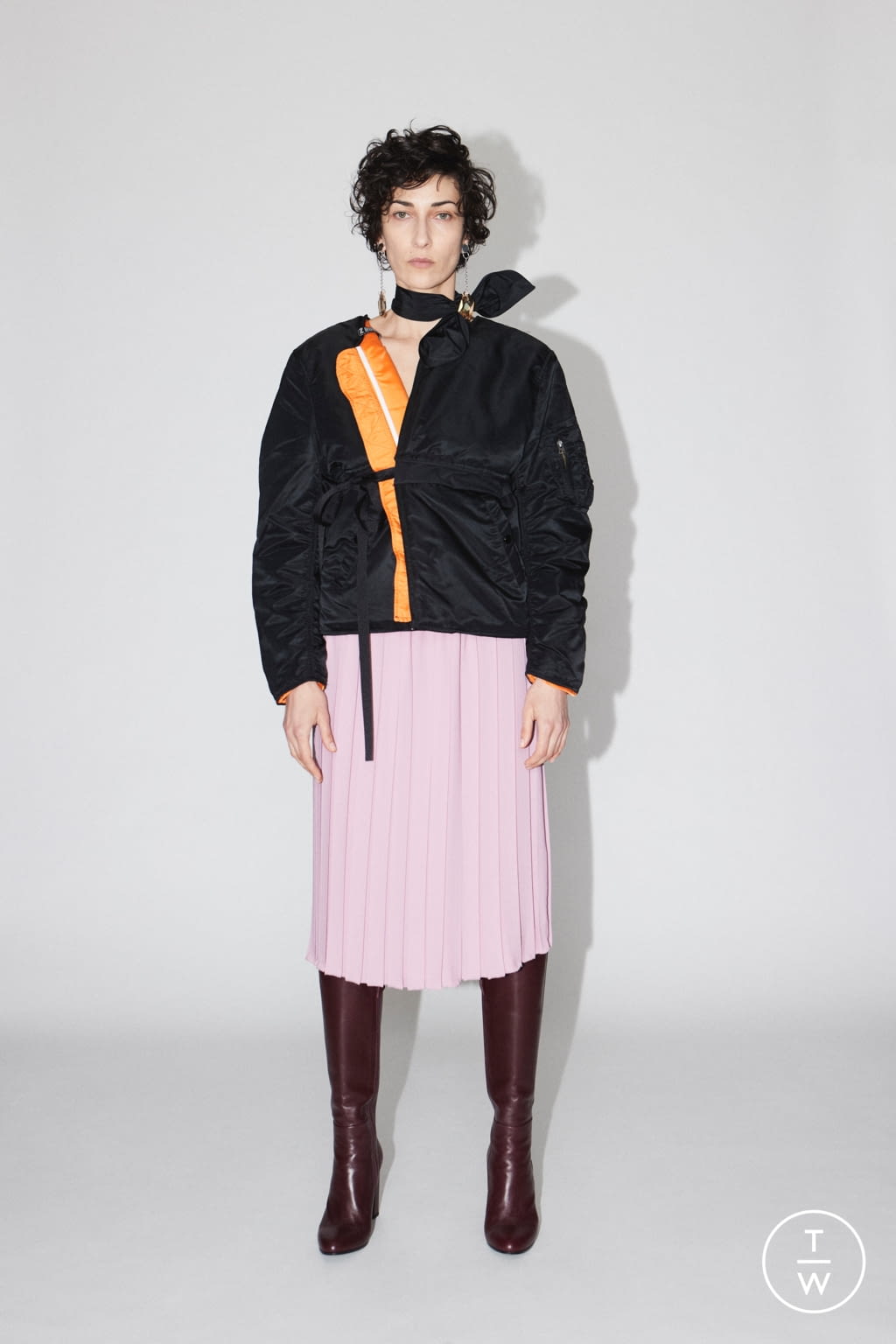 Fashion Week Paris Fall/Winter 2021 look 27 de la collection Lutz Huelle womenswear