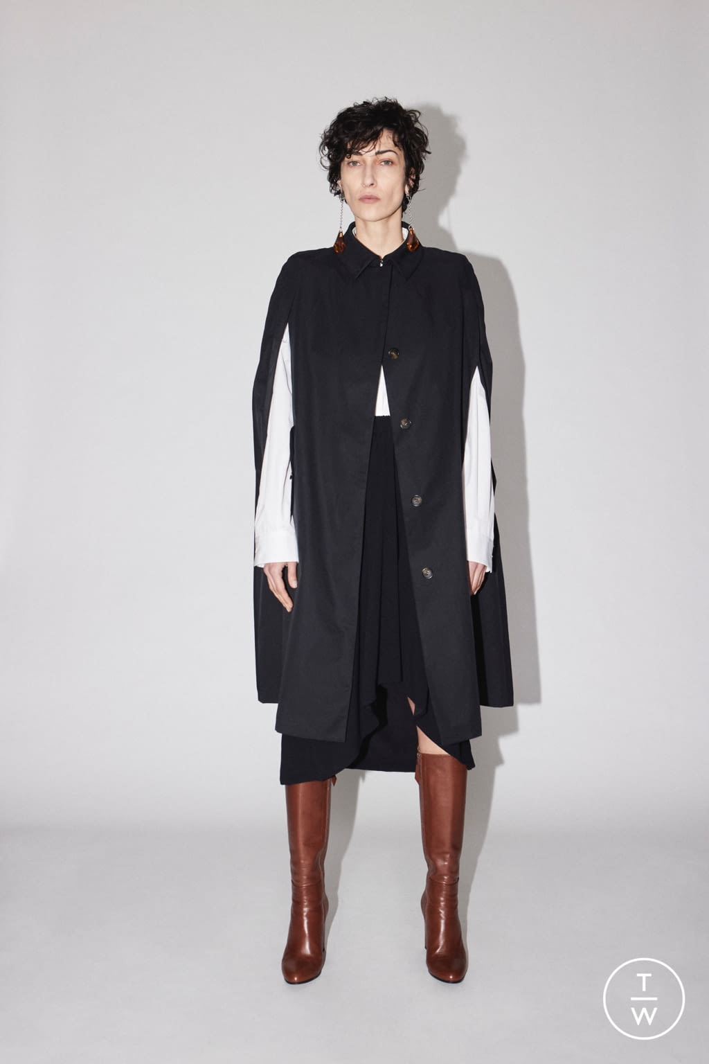 Fashion Week Paris Fall/Winter 2021 look 5 de la collection Lutz Huelle womenswear
