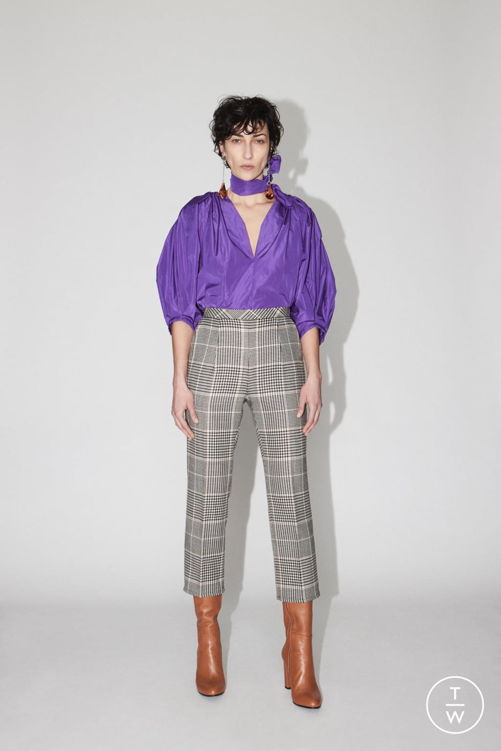 Fashion Week Paris Fall/Winter 2021 look 9 de la collection Lutz Huelle womenswear