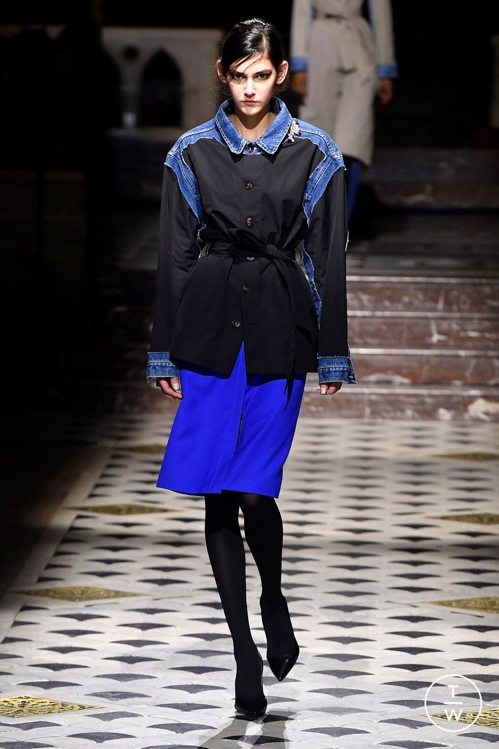 Fashion Week Paris Fall/Winter 2024 look 3 from the Lutz Huelle collection womenswear