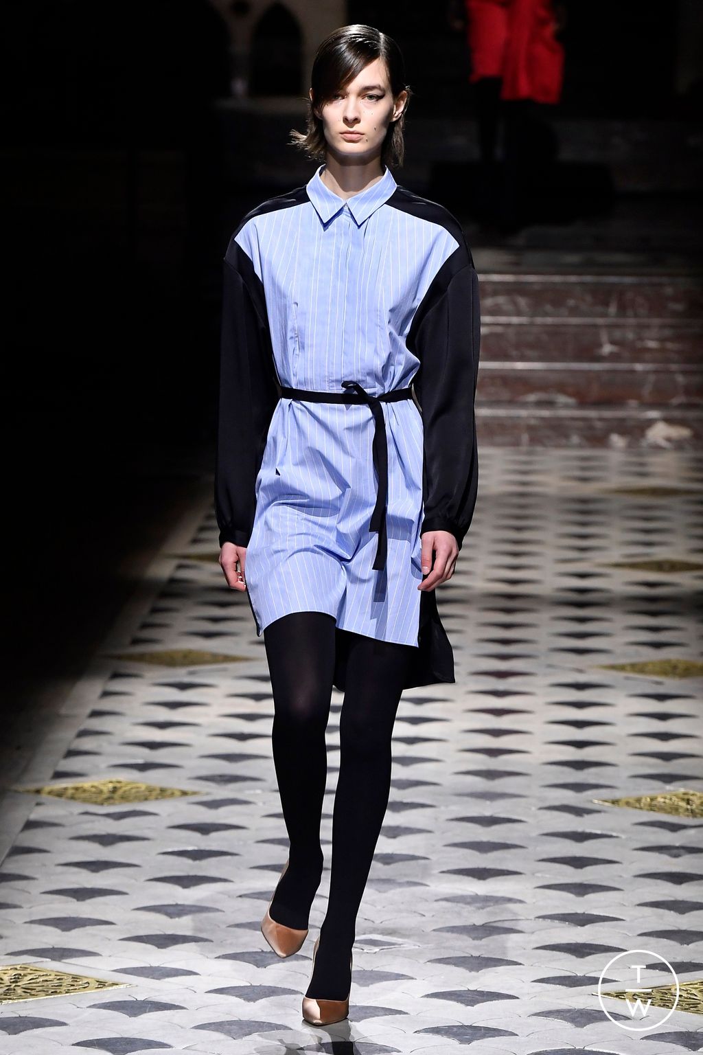 Fashion Week Paris Fall/Winter 2024 look 12 from the Lutz Huelle collection womenswear
