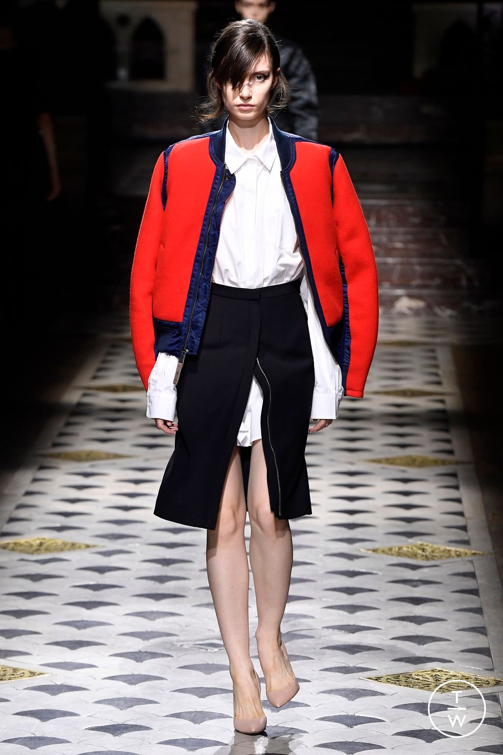 Fashion Week Paris Fall/Winter 2024 look 14 from the Lutz Huelle collection 女装