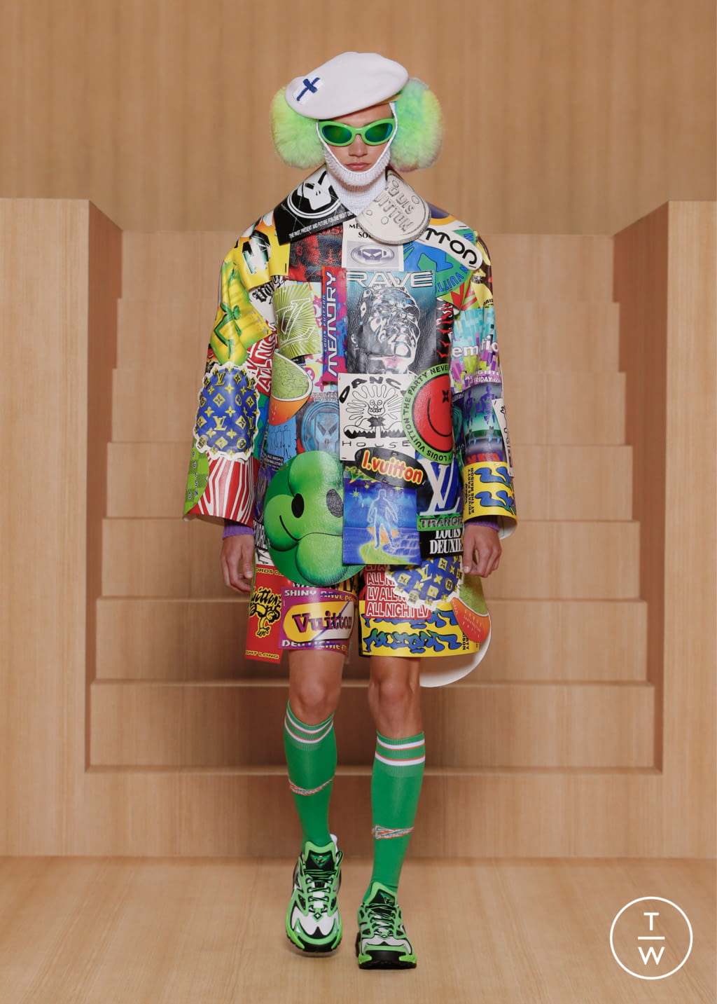 Fashion Week Paris Spring/Summer 2022 look 33 from the Louis Vuitton collection menswear