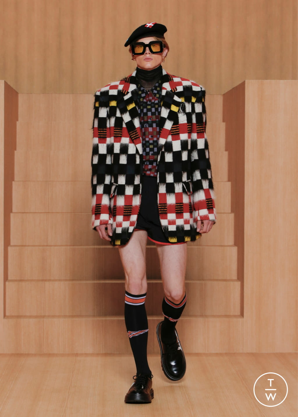 Fashion Week Paris Spring/Summer 2022 look 46 from the Louis Vuitton collection menswear