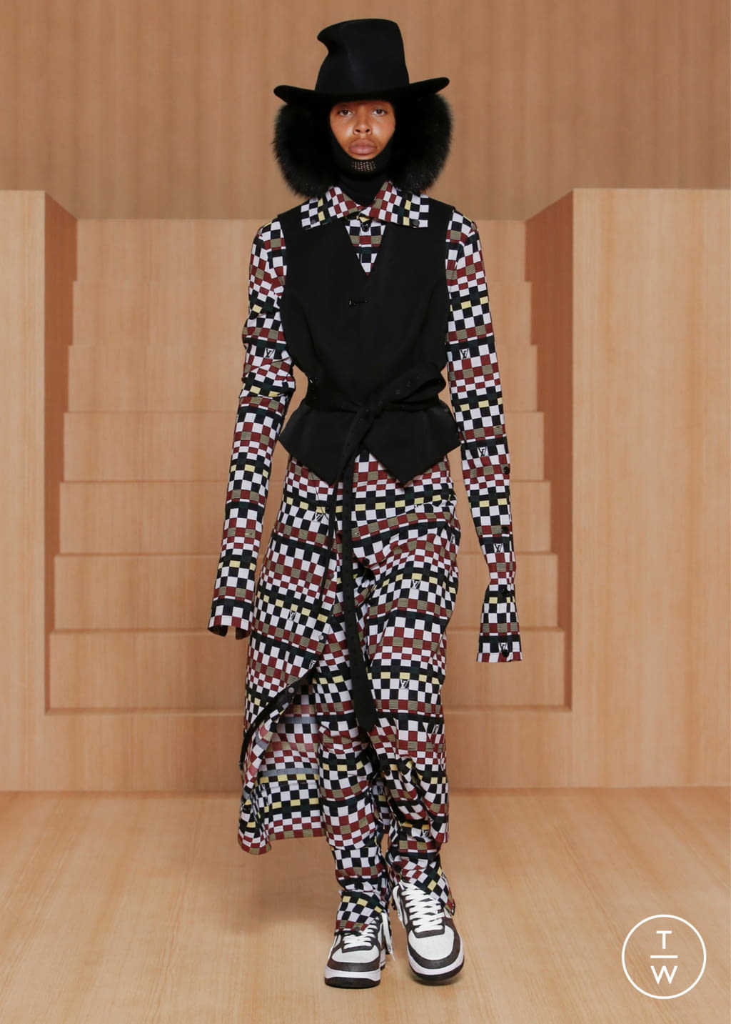 Fashion Week Paris Spring/Summer 2022 look 50 de la collection Louis Vuitton menswear