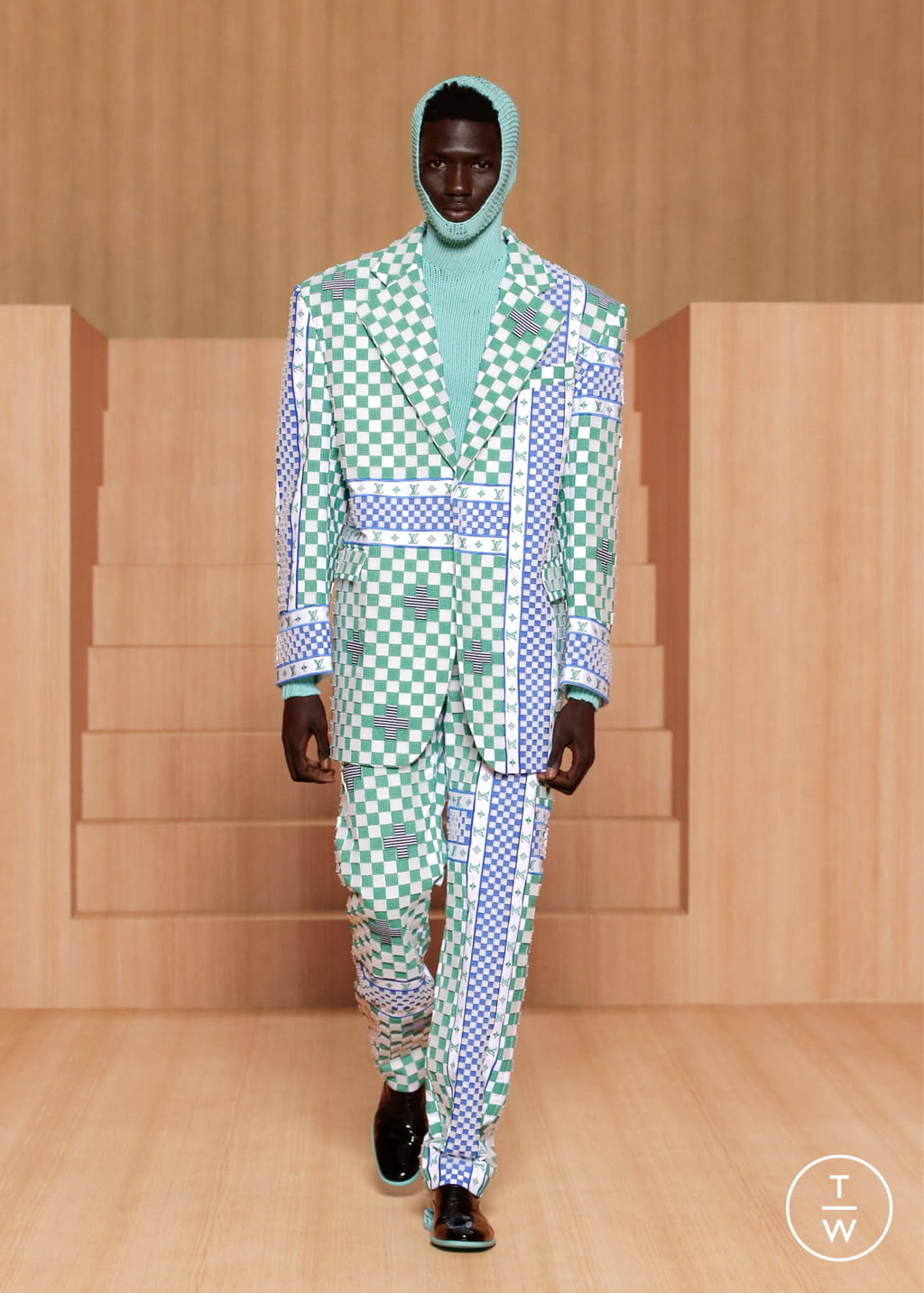 Fashion Week Paris Spring/Summer 2022 look 64 from the Louis Vuitton collection menswear