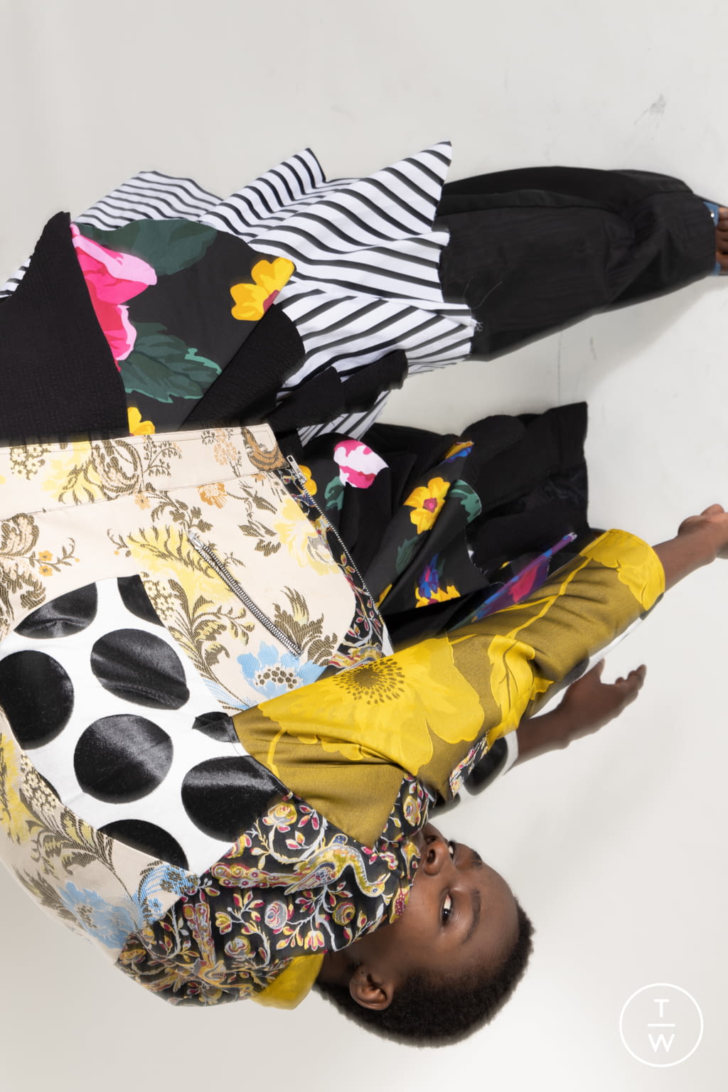 Fashion Week London Spring/Summer 2021 look 4 de la collection Marques' Almeida womenswear