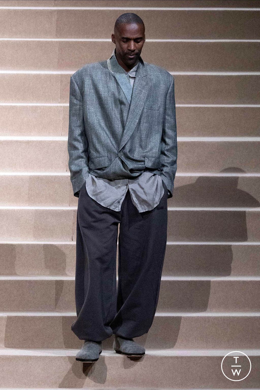 Fashion Week Florence - Pitti Fall/Winter 2024 look 6 from the Magliano collection menswear