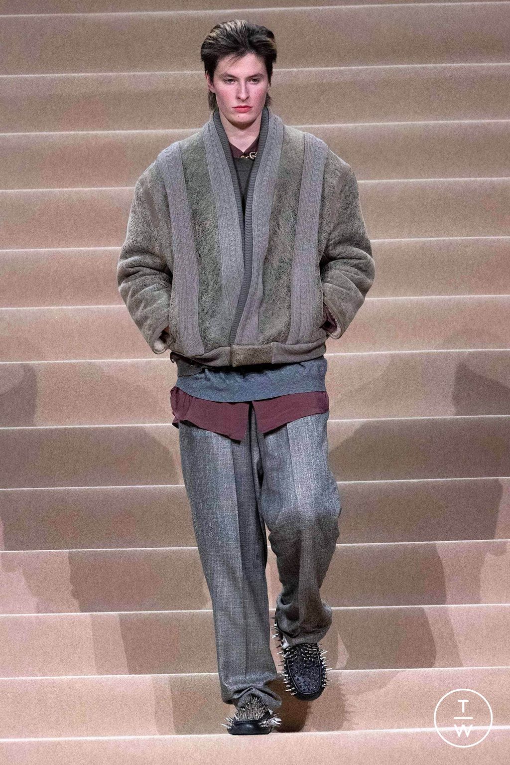 Fashion Week Florence - Pitti Fall/Winter 2024 look 8 from the Magliano collection 男装