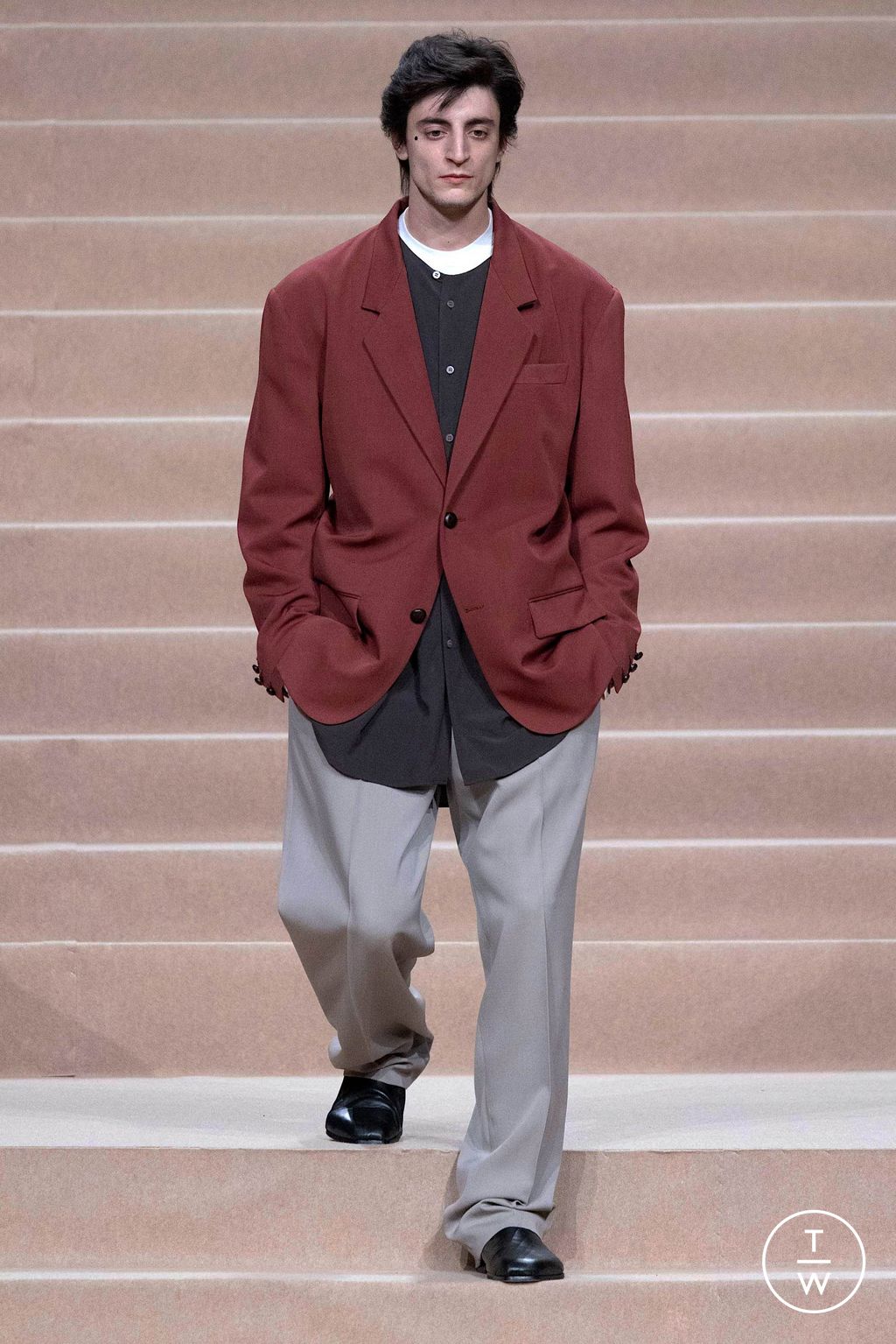 Fashion Week Florence - Pitti Fall/Winter 2024 look 15 from the Magliano collection 男装