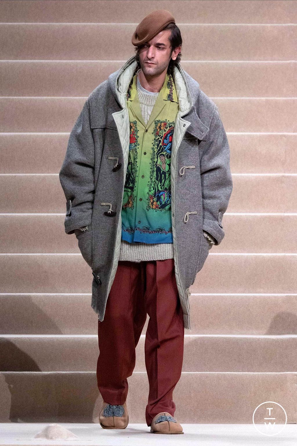 Fashion Week Florence - Pitti Fall/Winter 2024 look 17 from the Magliano collection 男装
