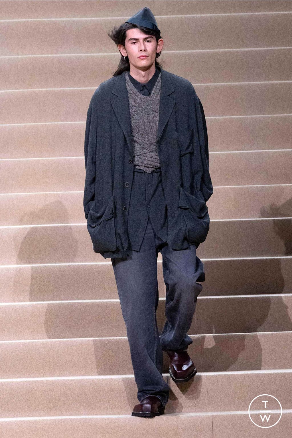 Fashion Week Florence - Pitti Fall/Winter 2024 look 23 from the Magliano collection menswear